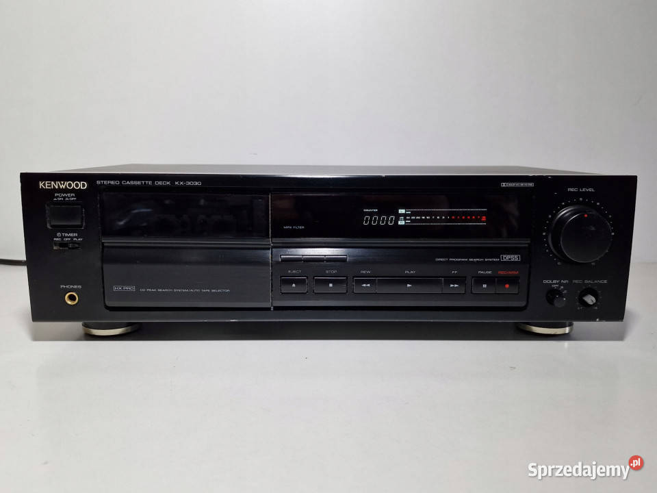 kenwood kx3030 magnetofon catette deck 3030 Międzychód