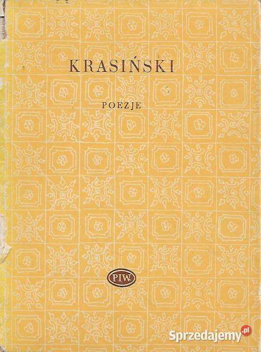 Poezje Z Krasiński Proza i poezja Puławy sprzedam
