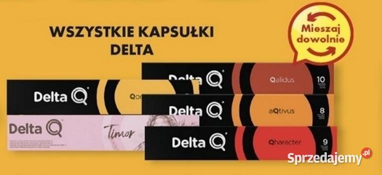 KAPSUŁKI KAWA DO EKSPRESU DO KAWY DELTA Q 4 Kraków