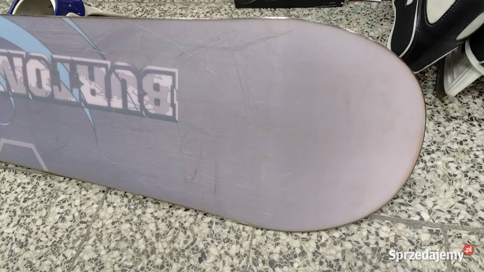 Deska snowboardowa BURTON 152 wiązania Burton Sport i Wypoczynek