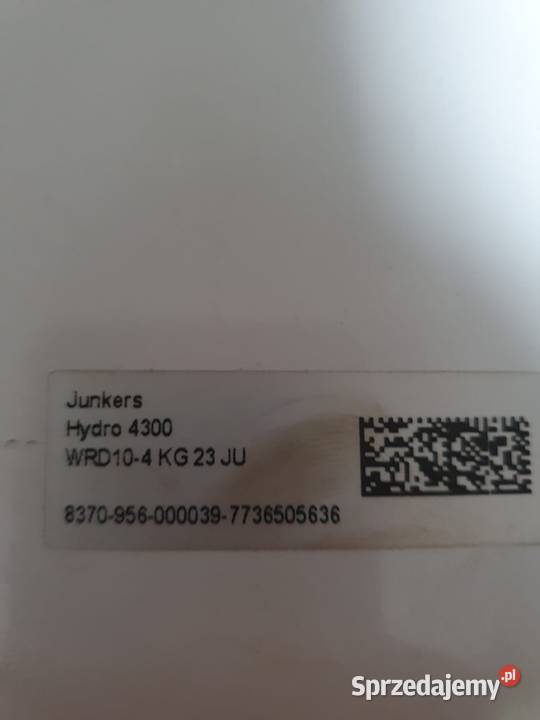 Junkers hydro 4300 erd 104 Dom i Ogród Wadowice