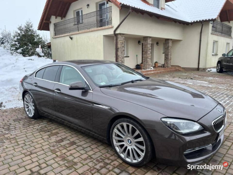 BMW Seria 6 640d Gran Coupe nieuszkodzony Odolanów