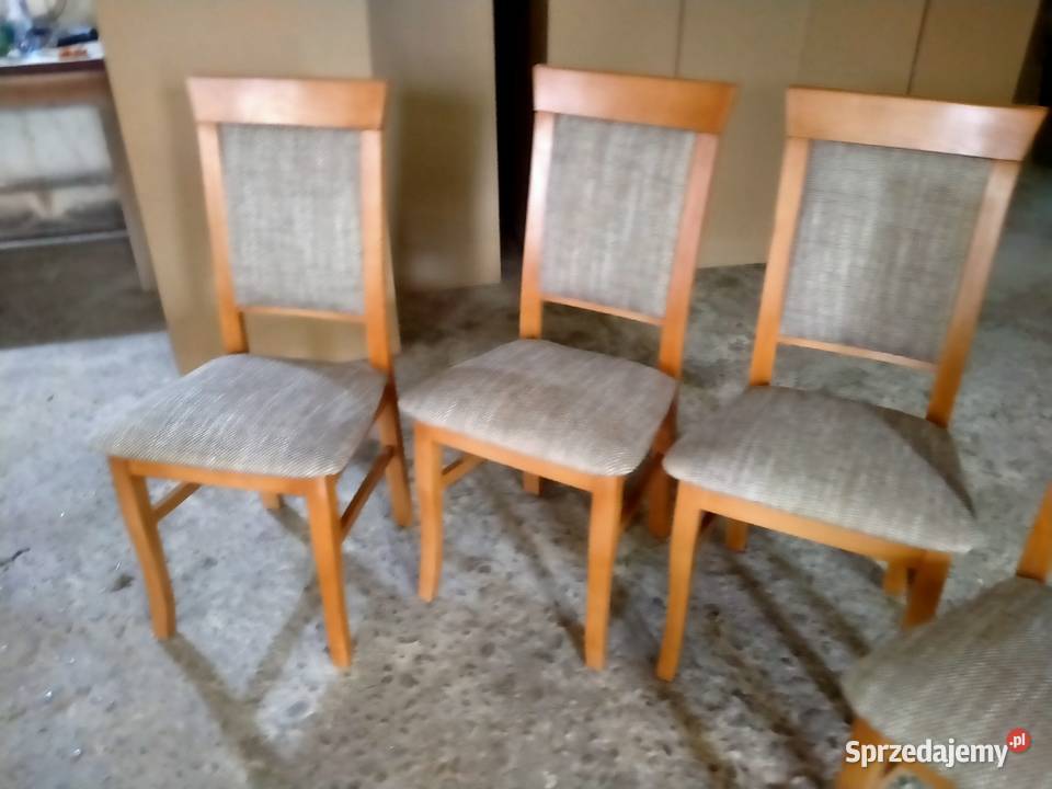 Nowoczesne krzesła bukowe