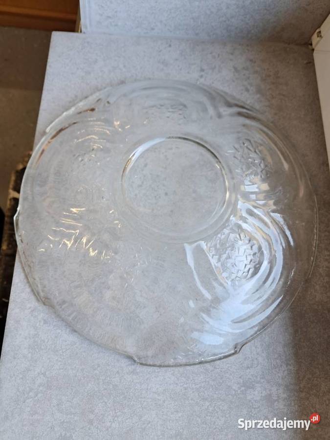 patera z prlu z huty Hortensja Stan średnica 27 Sandomierz sprzedam