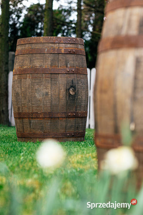 stara beczka drewniana whisky winie dębowa Pozostałe Kraków