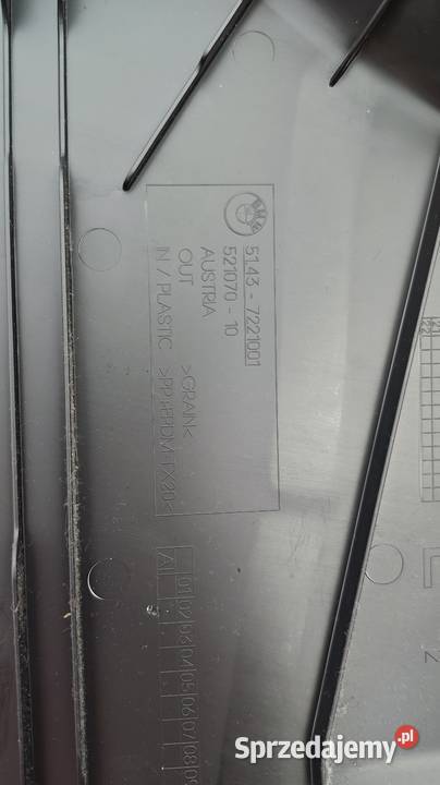 osłona słubka dolna BMW f31 Pozostałe dolnośląskie Wołów