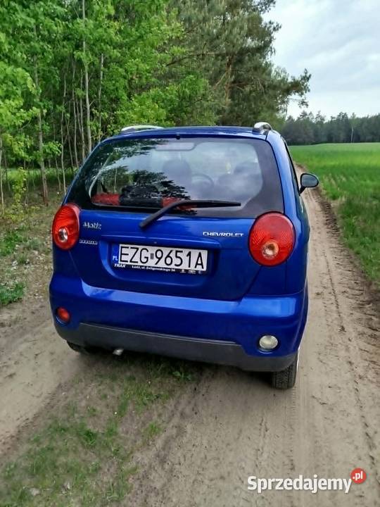 Sprzedam samochód chevrolet matiz Tłuszcz