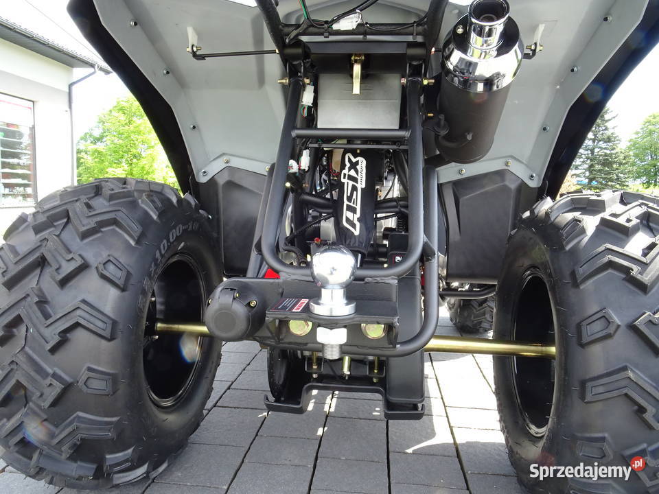 QUAD ASIX MAGNUM 200 AUTOMAT CVT EEC Z KUFREM niebieski Pozostałe Kraków