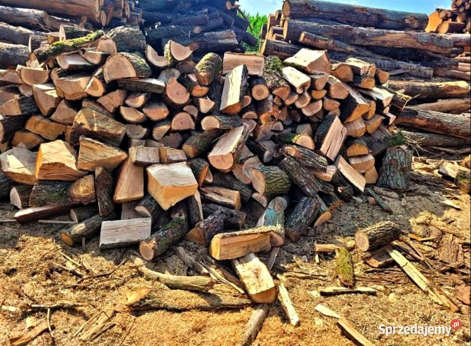 Sezonowe drewno kominkowe i opałowe zachodniopomorskie Nowogard sprzedam
