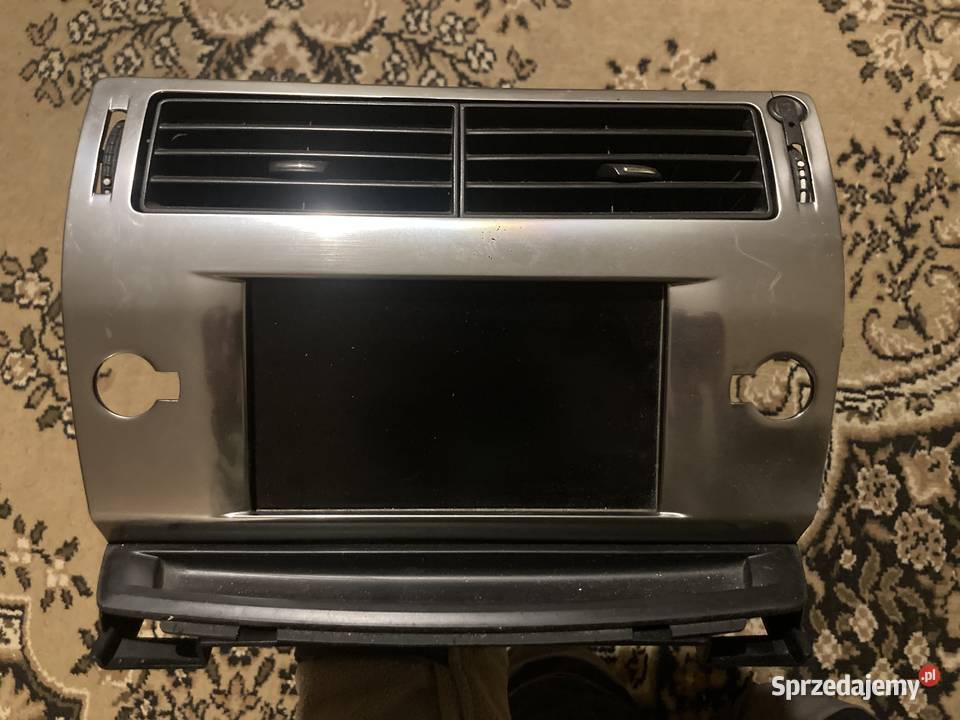 Wyświetlacz ekran Navi citroen c 4 z obudową Ulhówek