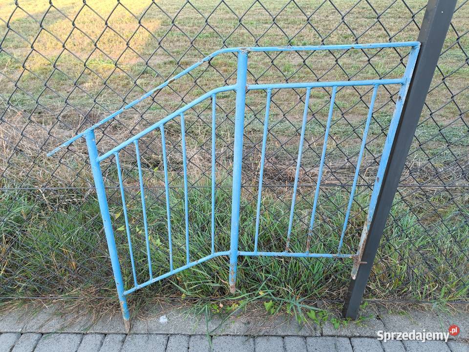 BARIERKA metalowa schodowa krótka 100 wys75 Balustrady i barierki Brzostek