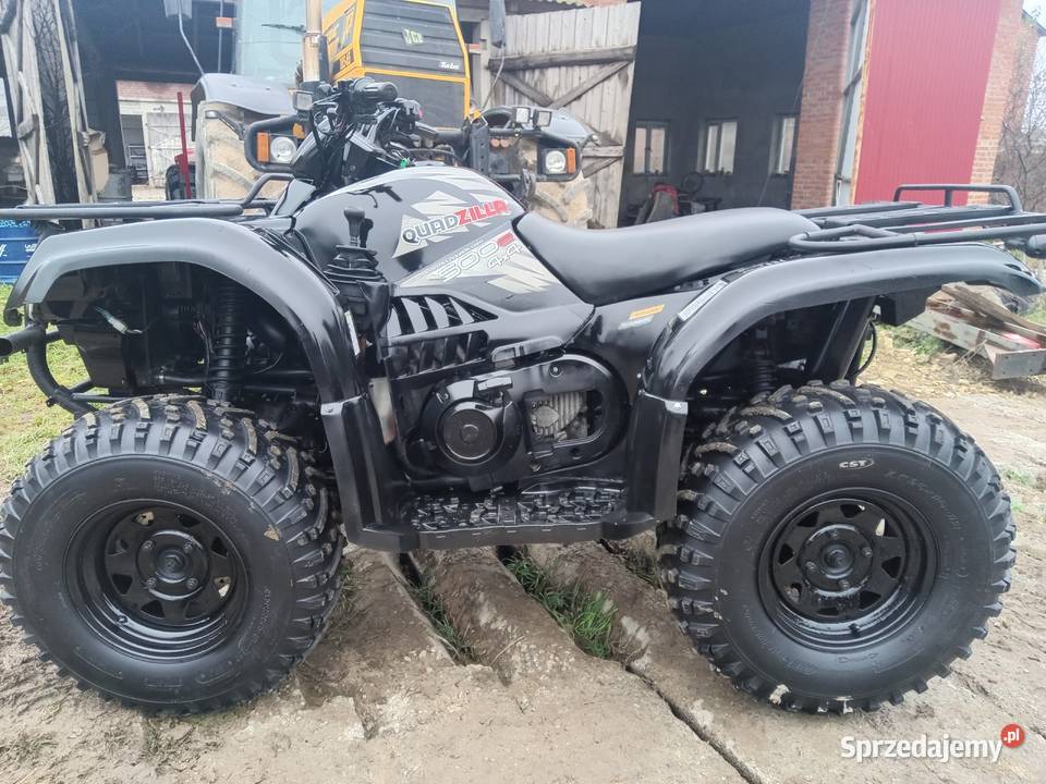 cf moto 500 4x4 czarny transport caly kraj