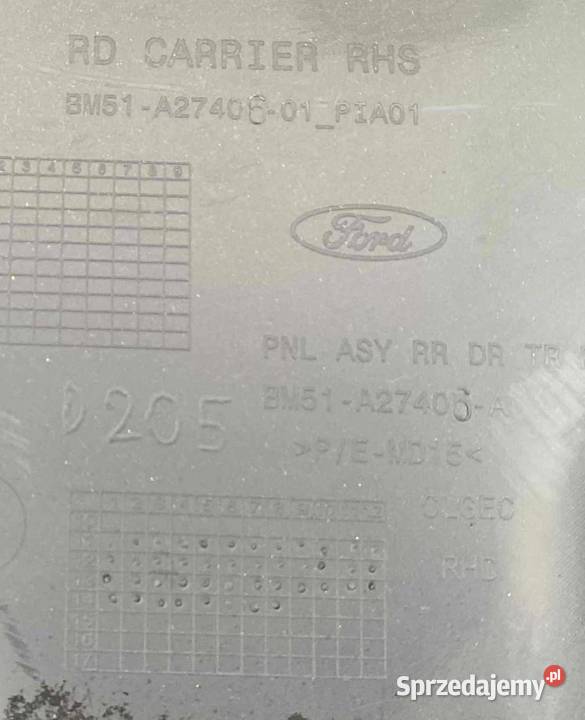 FORD FOCUS MK3 BOCZKI DRZWI TAPICERKI BM51A23942 mazowieckie Radom