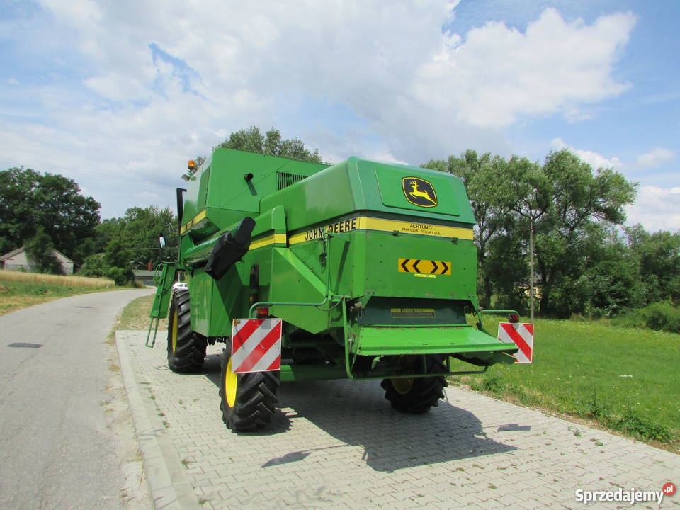 Kombajn zbożowy JOHN DEERE 1072 wózek stół klima Rolnictwo Miechów