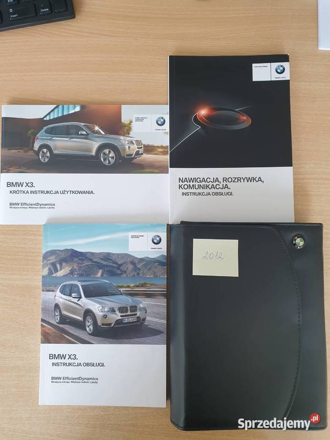 Instrukcja obsługi BMW X6 2024 X6 2009 X3 2012 Piła