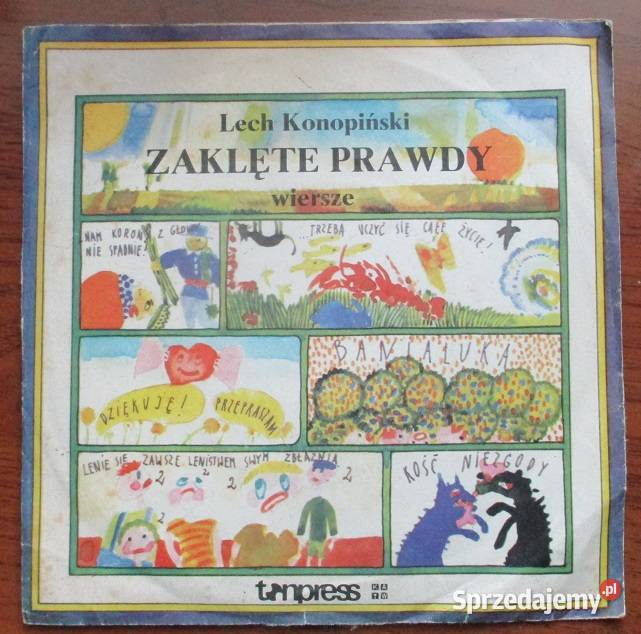 Zaklęte prawdy Lech Konopińskipłytabajki płyta winylowa