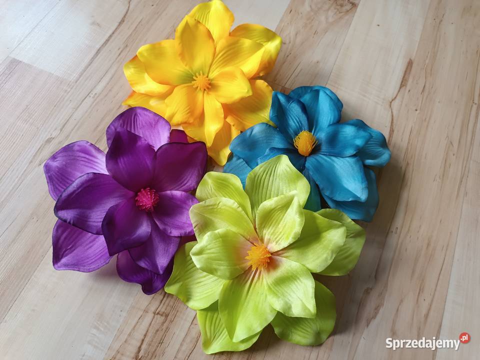 magnolia kwiaty sztuczne różne kolor do
