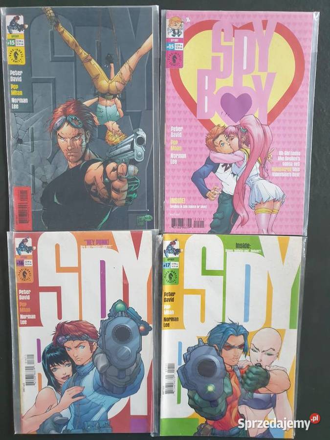 Spy Boy 4 komiksy Dark Horse Comics USA