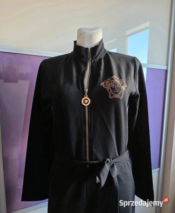 Kombinezon elegancki czarny czarny Głogów sprzedam