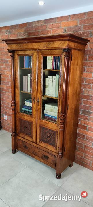 Ekskluzywna biblioteka witryna eklektyczna antyk Łagów