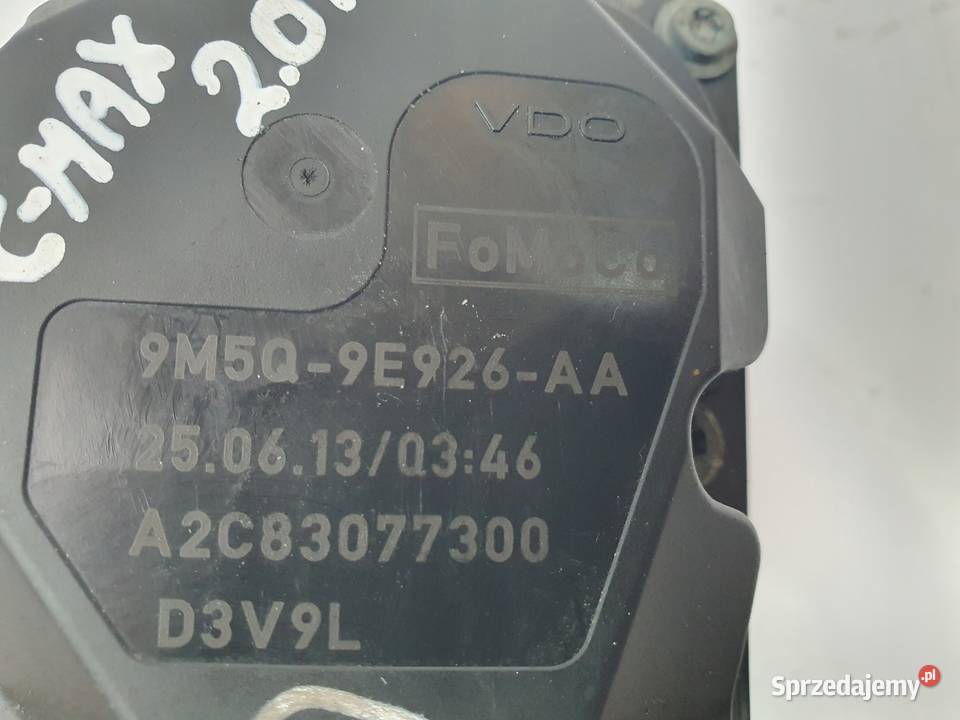 PRZEPUSTNICA Ford Focus C 20 TDCI 9M5Q9E926AA Części samochodowe lubelskie Chełm