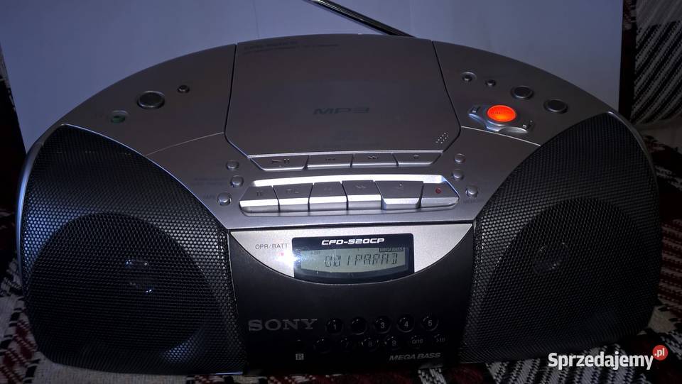 Radiomagnetofon Sony z cd