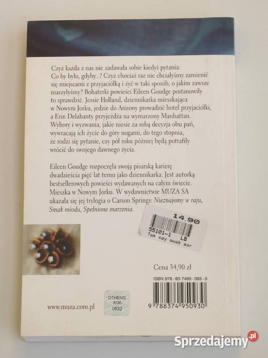 Tak czy owak zaręczona Eileen Goudge Kraków