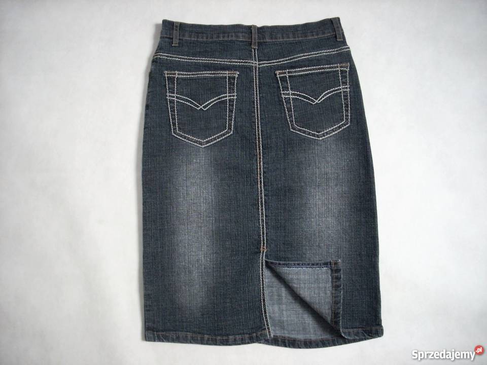 Saix Dżinsowa spódnica Ołówkowa 34 XS j Nowa