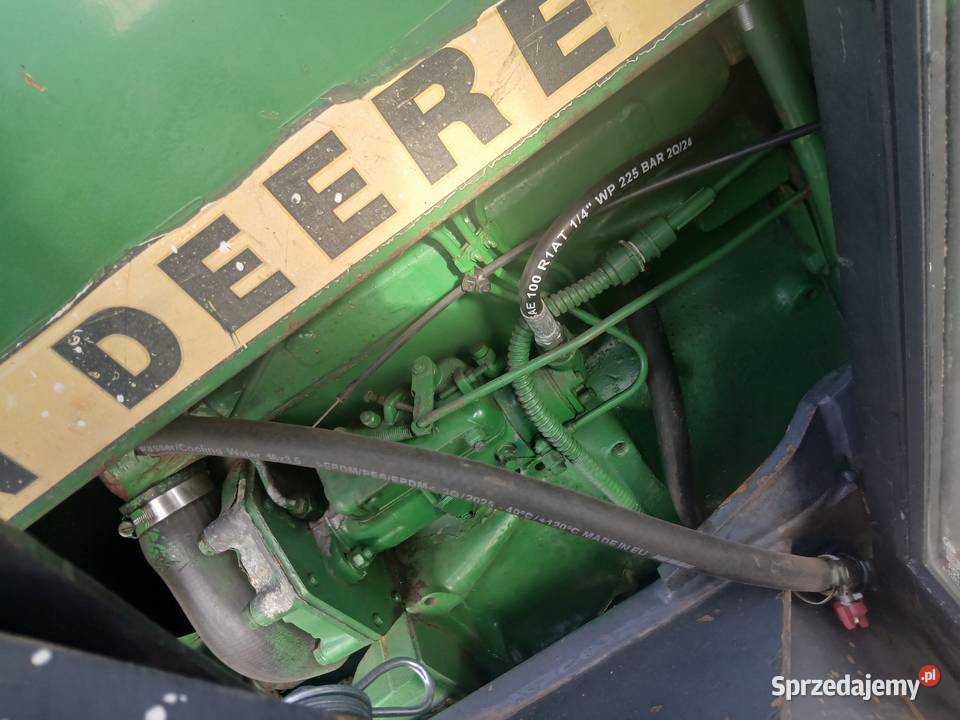 John Deere 1630 Tur Ladowacz czolowy ciagnik Zaczep dolny Wieluń