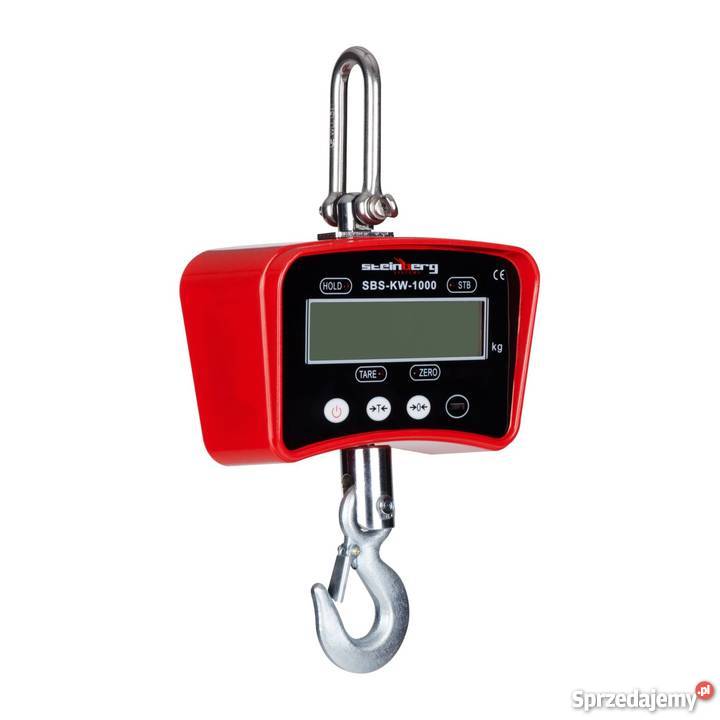 Waga hakowa 1 tona wisząca przemysłowa dźwigowa