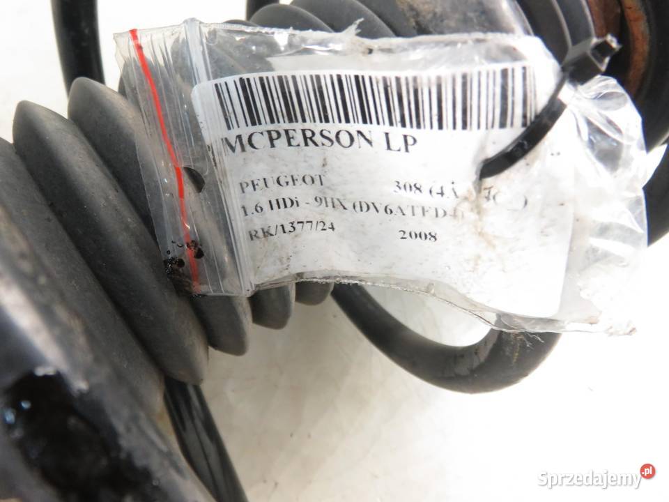 MCPERSON LEWY PRZEDNI PEUGEOT 308 16 HDi