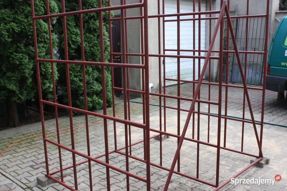 Sprzedam używany spawany regał magazynowy Poznań