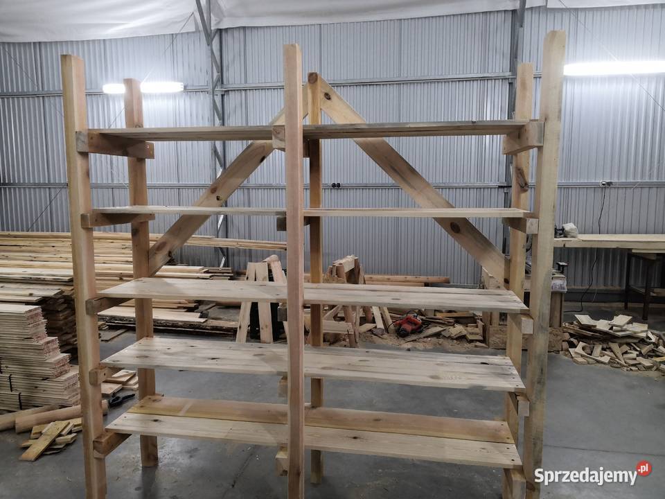 Regał do piwnicy garażu Kawnice