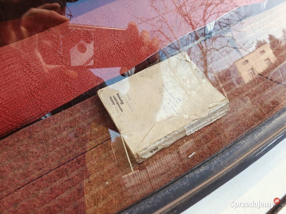 Syrena 105 zarejestrowana OC na chodzie Wodzisław Śląski