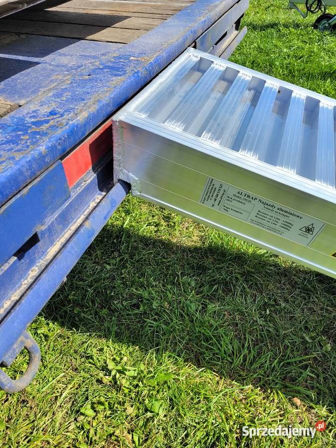 Najazdy aluminiowe ALTRAP 25metra 14t najlepsze