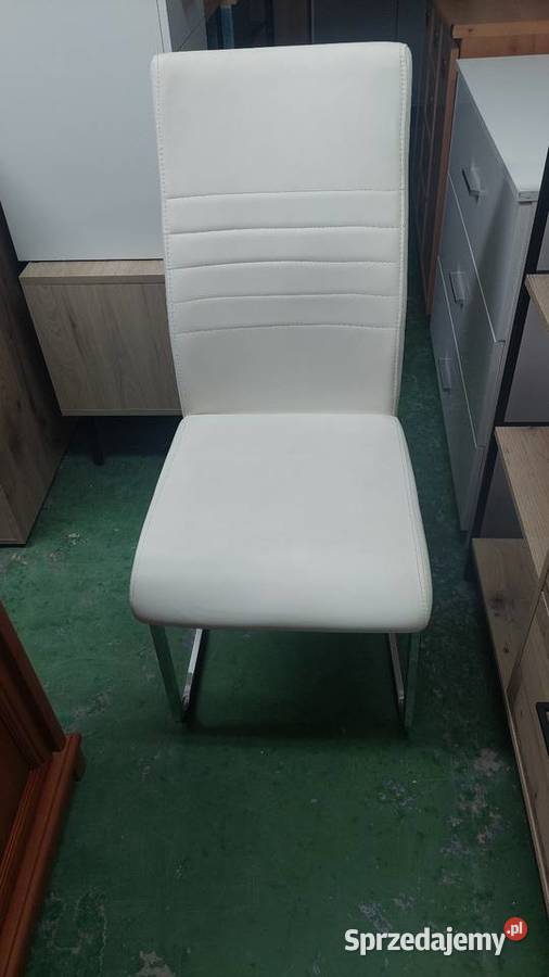 Krzesło z ekoskóry 43cm wielkopolskie Poznań sprzedam