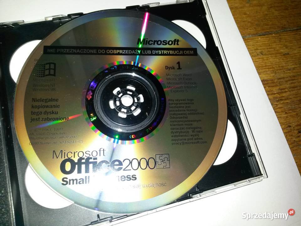 Microsoft Office2000 Small Business Windows Poznań