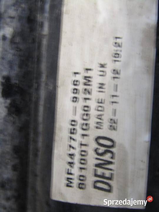 CHŁODNICA WODY KLIMATYZACJI WENTYLATOR 22 IDTEC osobowe Części samochodowe