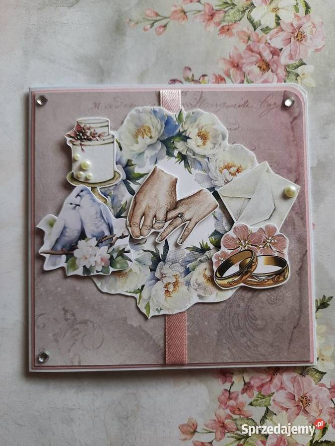 Kartka personalizowana na ślubrocznice lubelskie Dęblin sprzedam