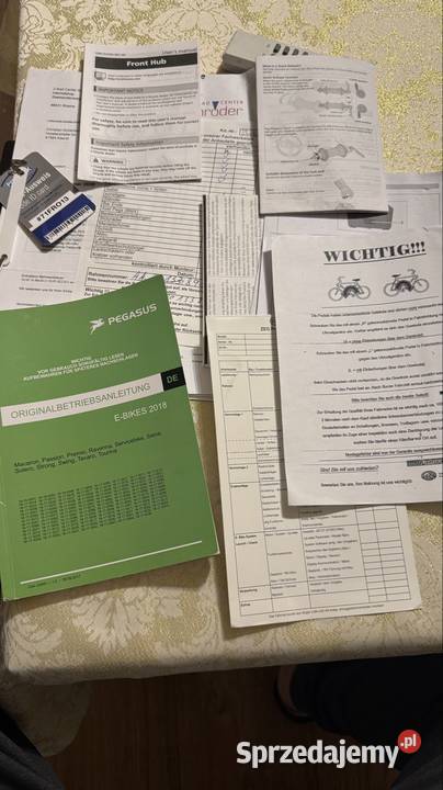 Rower elektryczny PEGAZUS 56 BOSCh 625Wh Koło