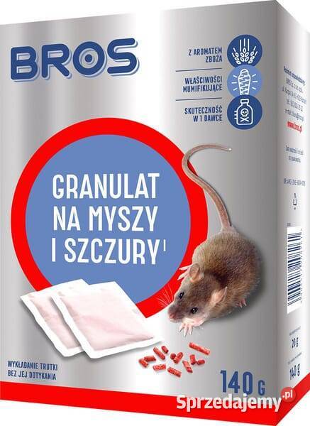 Granulat na myszy i szczury 140g 15941632 Kamionna