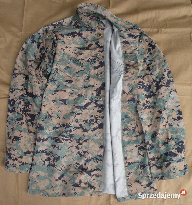 Mundur MCCUU woodland marpat USMC small long Wrocław sprzedam