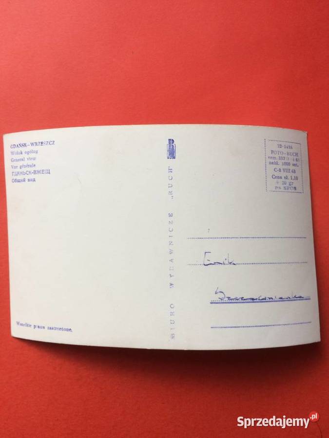 2681 Widokówka GdańskWrzeszcz Szczecin sprzedam