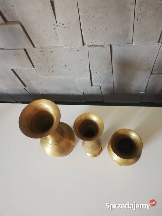 Sprzedam dzbanuszki mosiężne Antyki