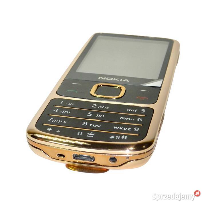 Telefon premium Nokia 6700C różowe złoto jedyny