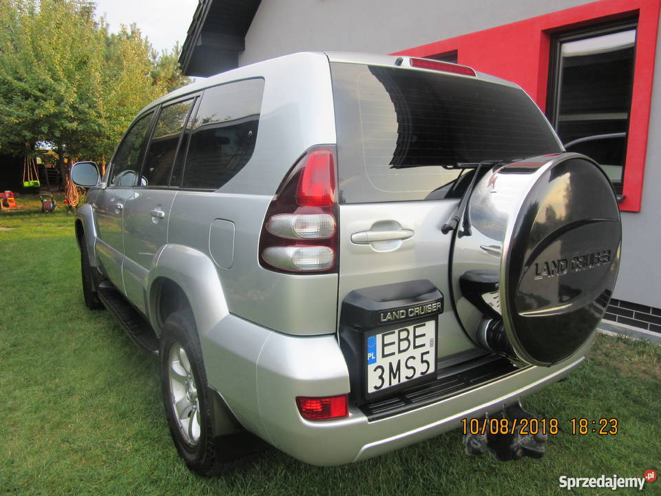 Toyota Land Cruiser 120 Prado manual 140k lakier metallic Szczerców