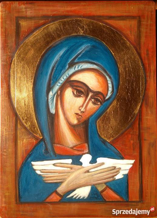 Ikona Pneumatofora na desce lipowej Szczecin