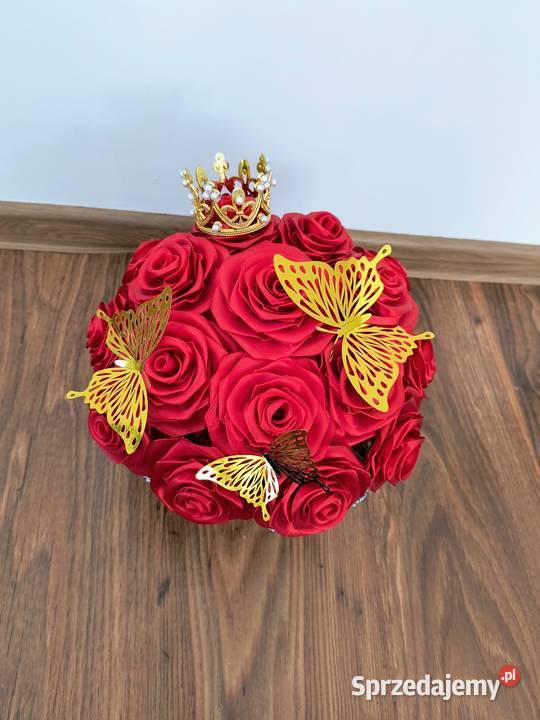 Flowerbox z różami