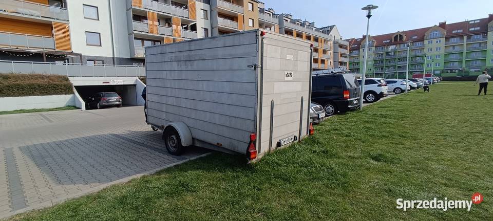 Duża Solidna Aluminiowa Przyczepa Towarowa lekka dolnośląskie Wrocław