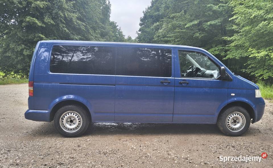 VW T5 Caravelle Transporter 19 TDi 9 osobowy hak Caravelle Przysucha